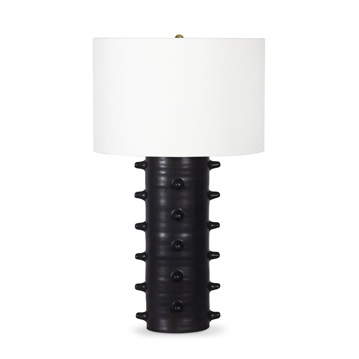 Spruce Ceramic Table Lamp (Black)