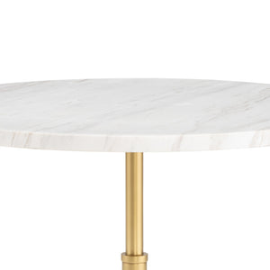 Myles Accent Table Large (Natural Brass)