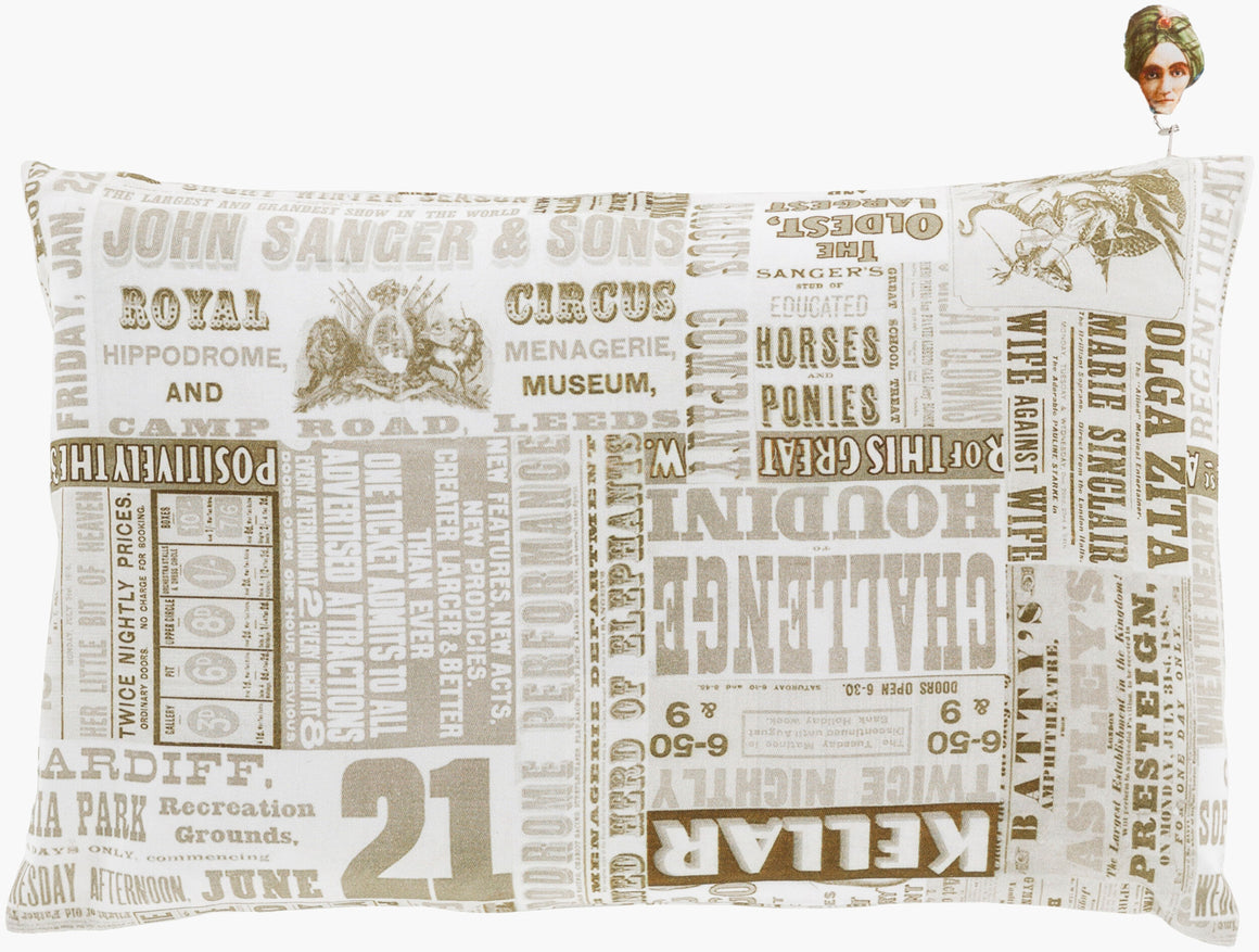 Surya Mind Games MNG-006 Lumbar Pillow