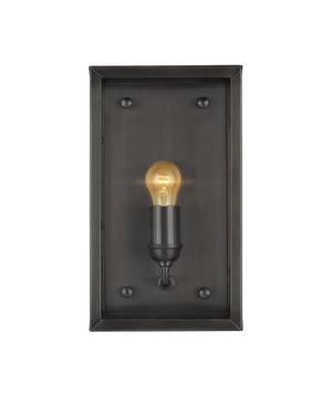 Royster Black Outdoor Wall Sconce