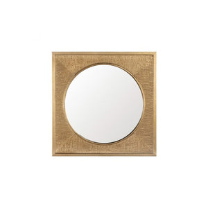 Martina Small Mirror, Antique Brass | Martina Collection | Villa & House