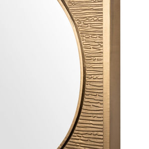 Martina Small Mirror, Antique Brass | Martina Collection | Villa & House