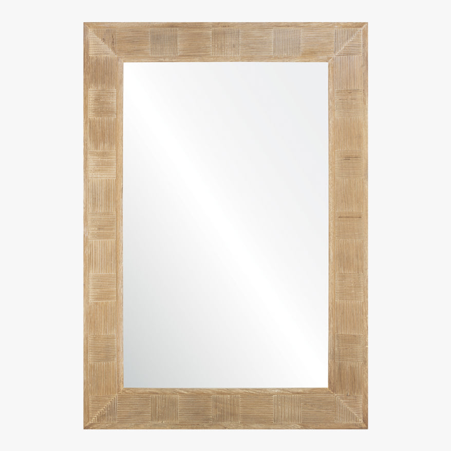 Cerused Oak Mirror