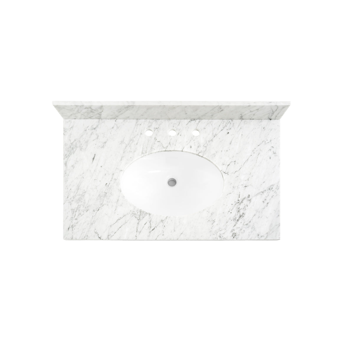 Marble 36" Cabinet Top - Carrara | Marble Collection | Villa & House