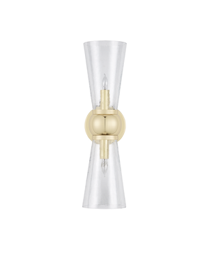 Byford Brass Bath Wall Sconce