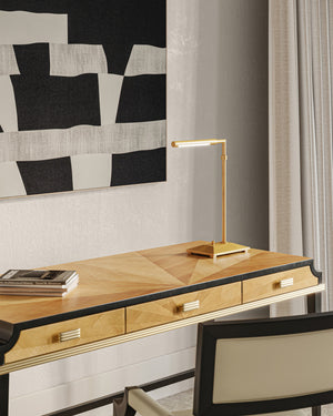 Kallista Taupe Large Desk