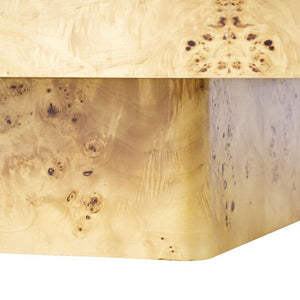 Norma Large Rectangular Coffee Table, Burl | Norma Collection | Villa & House