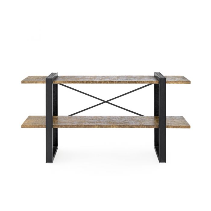 Odeon Low Shelf, Antique Brass | Odeon Collection | Villa & House