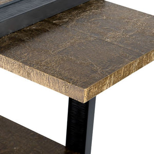 Odeon Low Shelf, Antique Brass | Odeon Collection | Villa & House