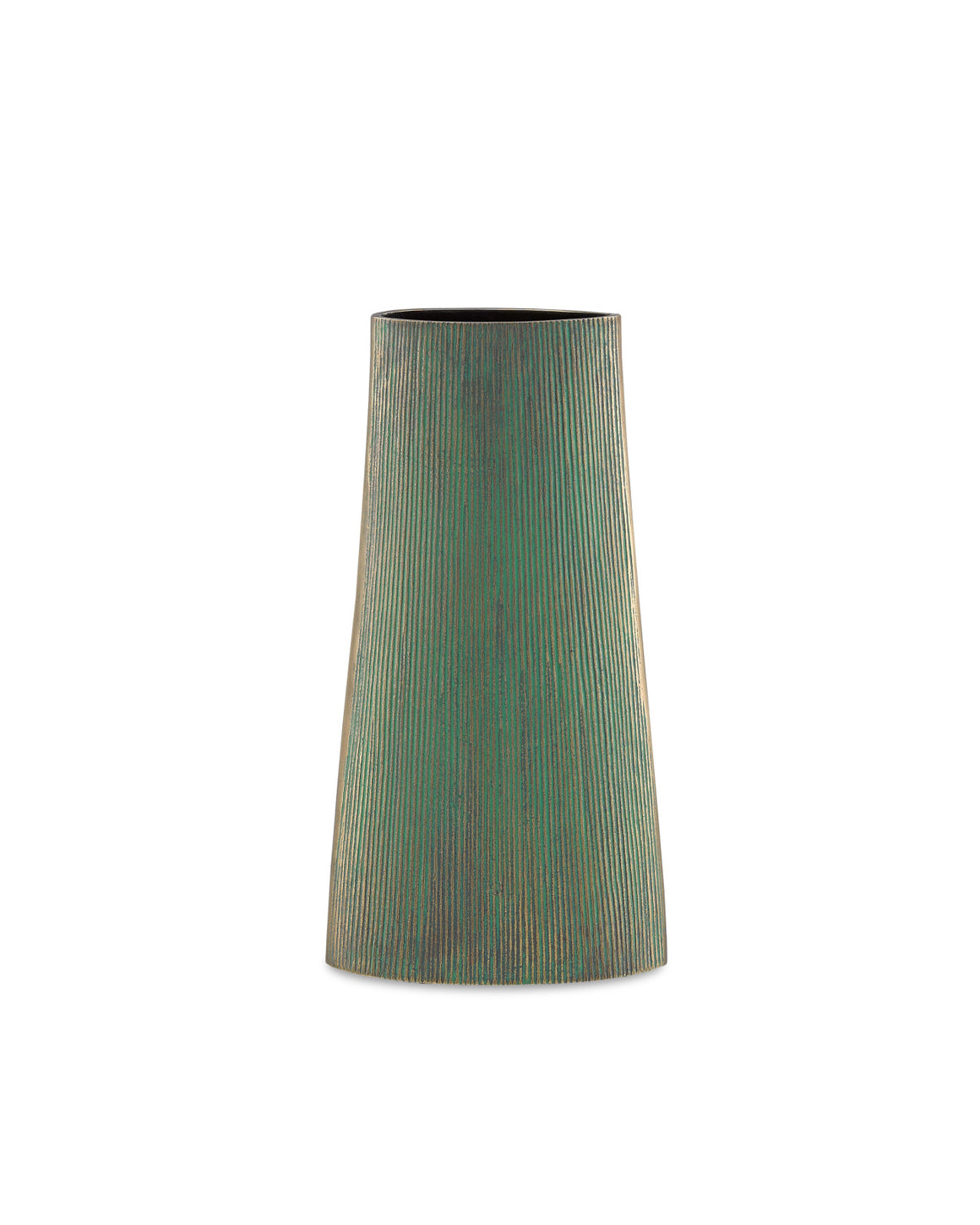Pari Medium Green Vase