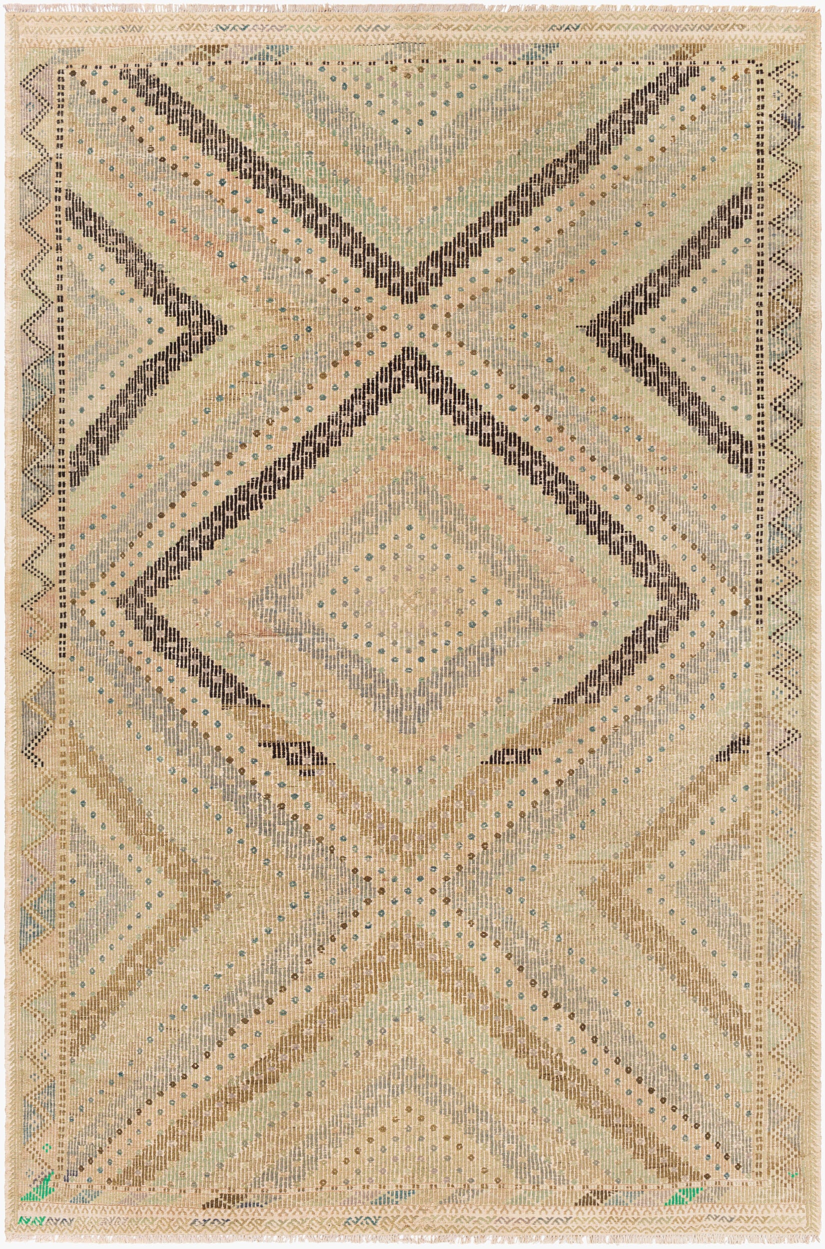 Surya Antique One of a Kind OOAK-1300 Handmade Rug