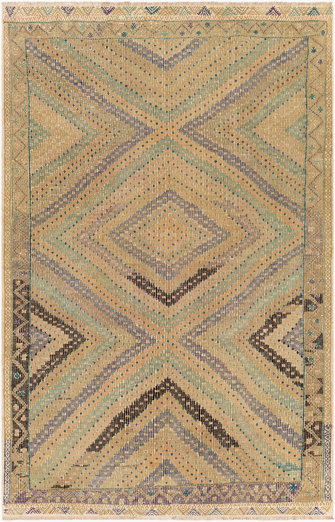 Surya Antique One of a Kind OOAK-1356 Handmade Rug