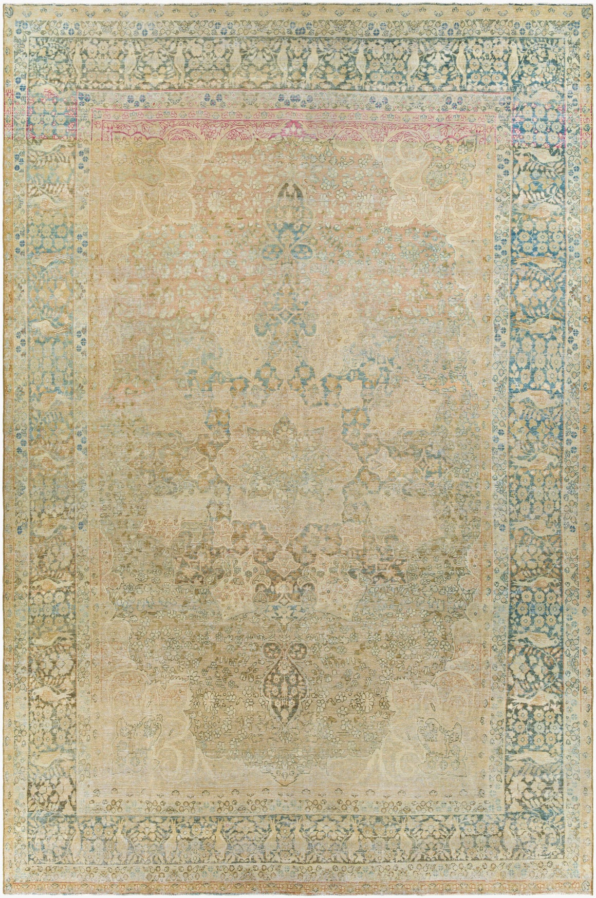 Surya Antique One of a Kind OOAK-1534 Handmade Rug