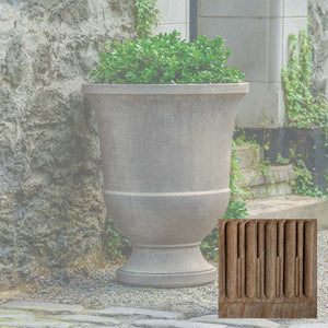 Textured Pascal Urn, Large