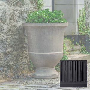Textured Pascal Urn, Large
