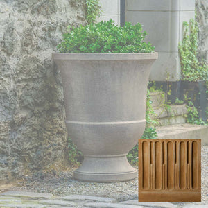 Textured Pascal Urn, Large