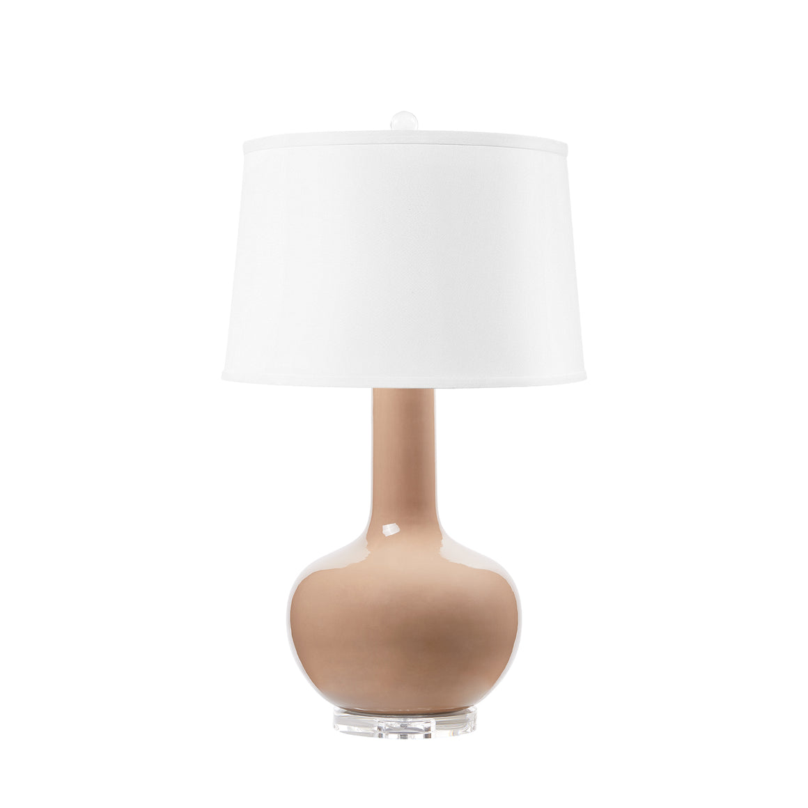 Pablo Lamp Without Shade, Smoked Truffle | Pablo Collection | Villa & House