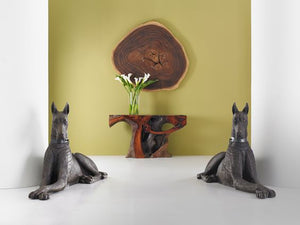 Great Dane, Bronze, Left