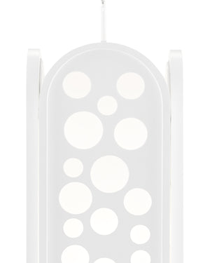 Lapidus Large White Pendant
