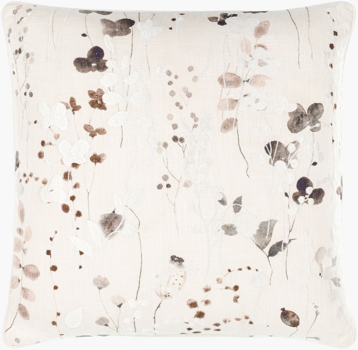 Surya Painterly Florals PFL-001 Accent Pillow