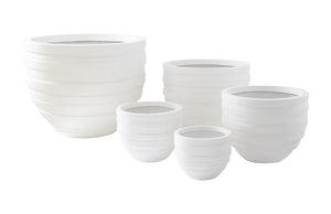 June Planter, White, LG