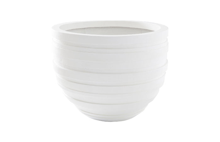 June Planter, White, LG