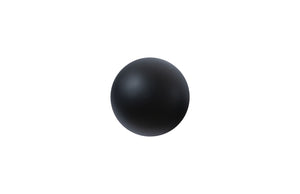 Ball on the Wall, Small, Matte Black
