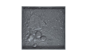 Splotch Wall Art, Square, Bronze Finish