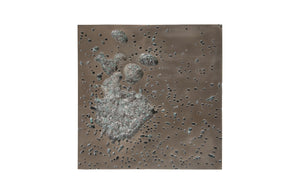 Splotch Wall Art, Square, Bronze Finish