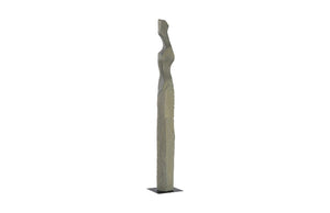 Cast Women Sculptures, B , Colossal, Splinter Stone Finish