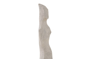 Cast Women Sculptures, E , Colossal, Roman Stone