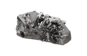 Cast Crystal Tabletop Accent, Liquid Silver, SM