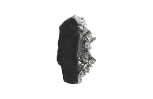 Cast Crystal Tabletop Accent, Liquid Silver, SM