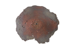 Jagged Splash Bowl Wall Art, Oxidized Copper Finish