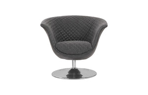 Autumn Swivel Chair, Vintage Dark Gray