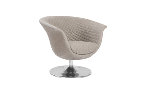 Autumn Swivel Chair, Vintage Gray Taupe