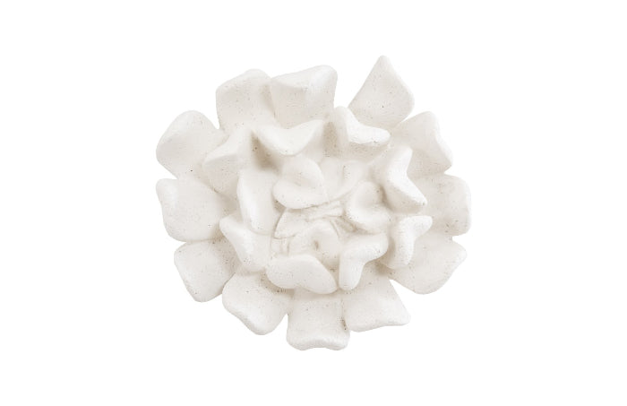 ceramic succulent wall art Topsy Turvy Succulent Wall Art , White Stone