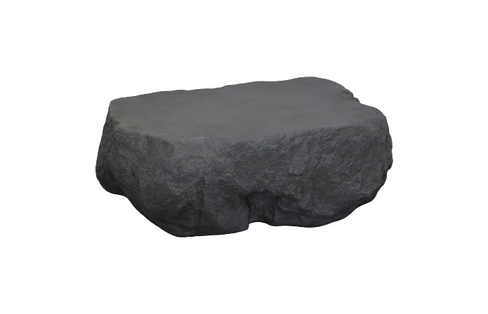 Quarry Coffee Table, Large, Charcoal Stone