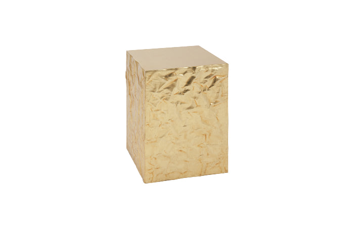 Crumpled Pedestal, Gold, SM