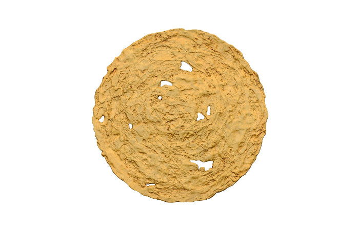 Molten Wall Disc, Medium, Gold Leaf