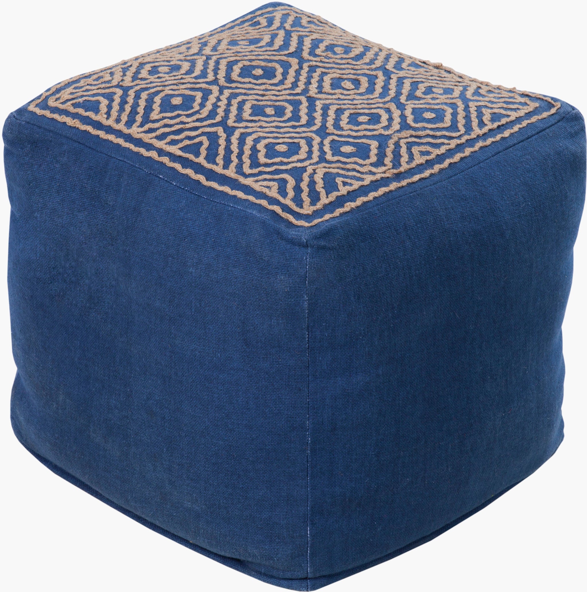 Surya Atlas POUF-213 Pouf