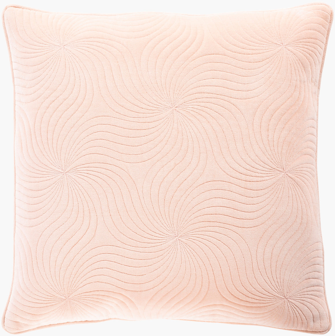 Surya Quilted Cotton Velvet QCV-006 Accent Pillow