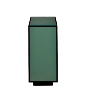 Green Lacquer Side Table