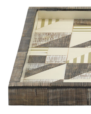 Modernist Bone & Horn Tray