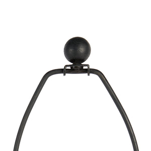 Rama Lamp Without Shade, Blackened Bronze | Rama Collection | Villa & House