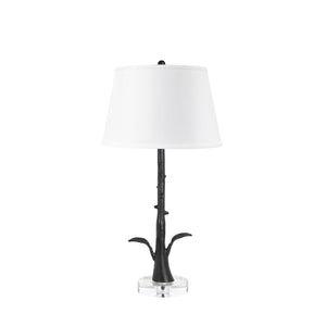 Rama Lamp Without Shade, Blackened Bronze | Rama Collection | Villa & House