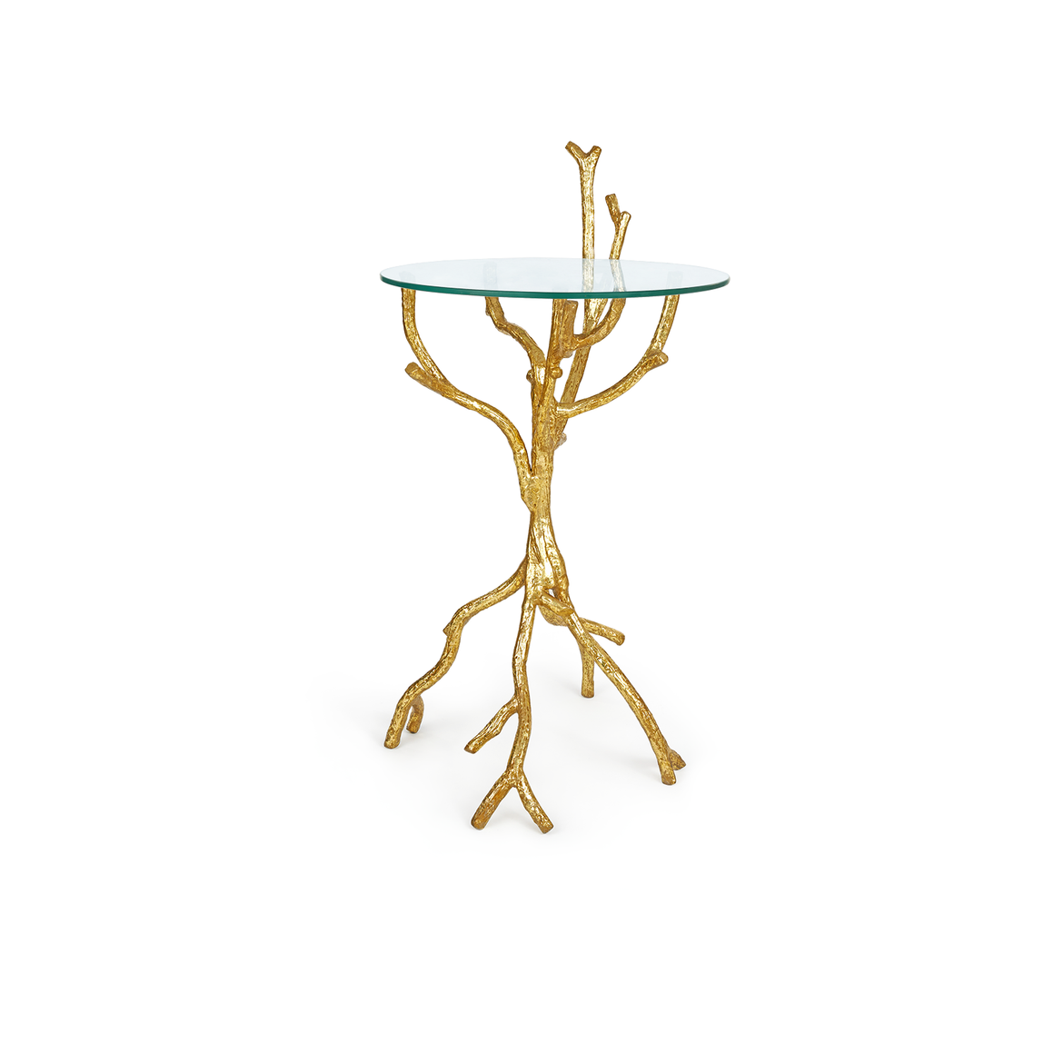Rowan Accent Table, Gold Leaf | Rowan Collection | Villa & House