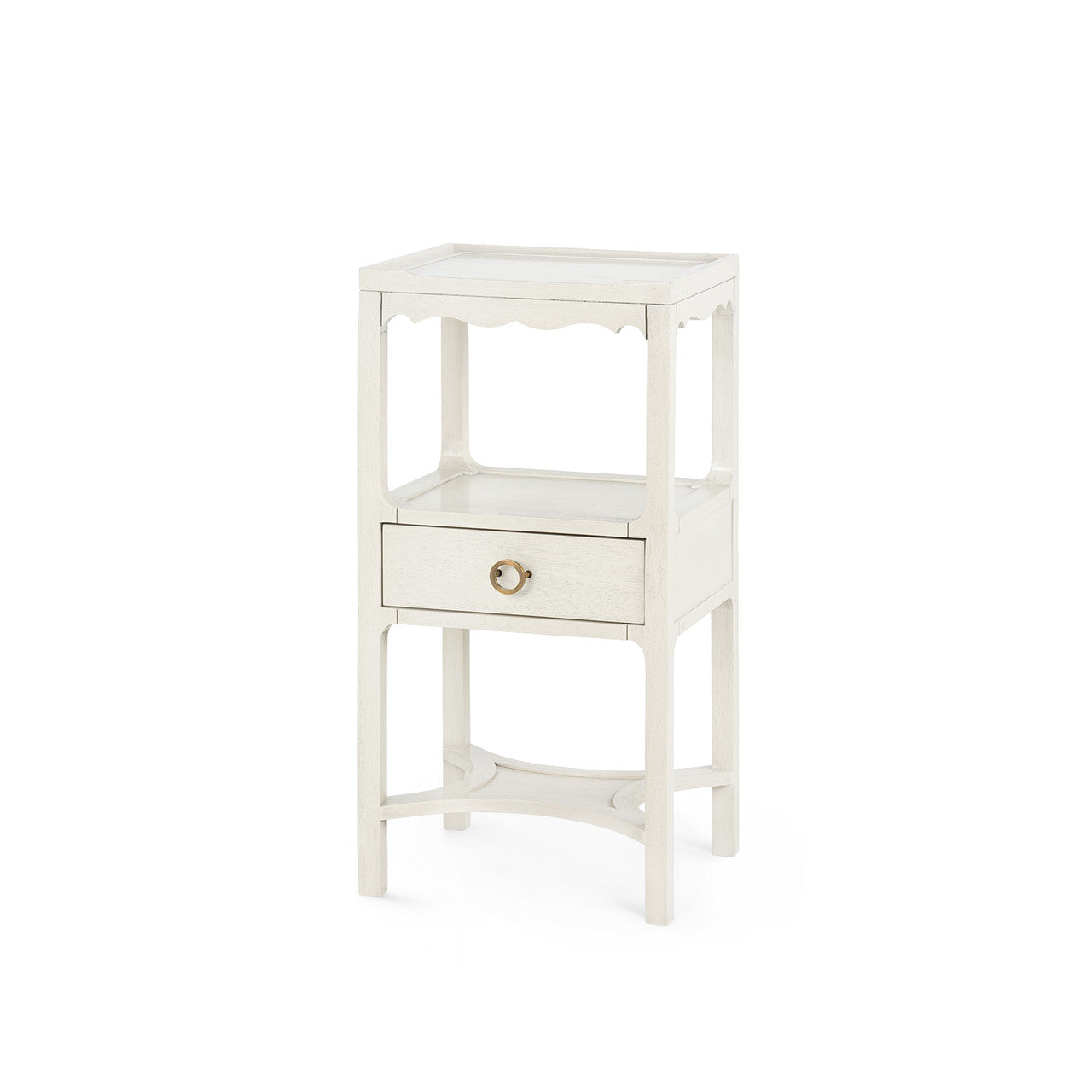 Sara 1-Drawer End Table, Sailcloth Sheen | Sara 1-Drawer End Table Collection | Villa & House
