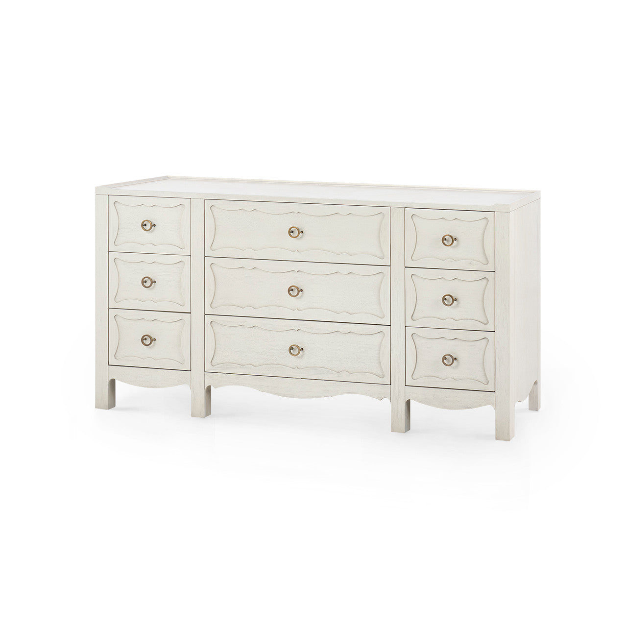 Sara Extra Large 9-Drawer Cabinet, Sailcloth Sheen | Sara Extra Large 9-Drawer Cabinet Collection | Villa & House