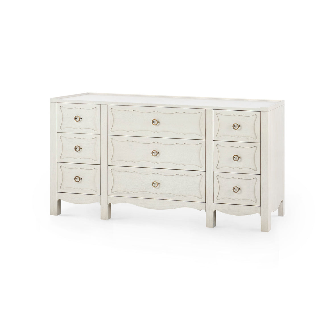 Sara Extra Large 9-Drawer Cabinet, Sailcloth Sheen | Sara Extra Large 9-Drawer Cabinet Collection | Villa & House